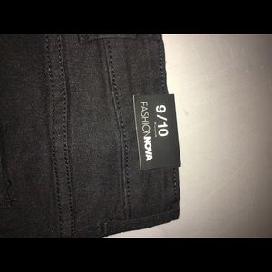 Highwaisted black fashion nova jeans